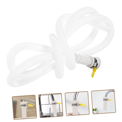Balacoo Washing Machine Inlet Hose Water Supply Line Compatible Brands High Pressure Resistant for Home Use and Semi-automatic Washers