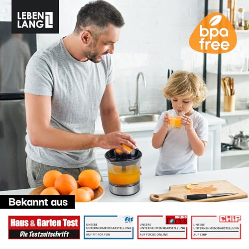 Lebenlang Replacement Cones for LB389 Citrus Juicer - BPA-Free, Stable x2