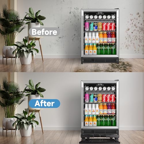 WUDIALIEN Mini Fridge Mat with Raised Edges, 24x24x0.5'' - Prevent Water Leakage & Floor Damage (Variation: Mini Fridge Mat)