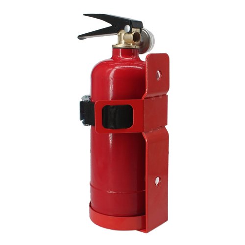 Fire Extinguisher Mount,Wall Hanging Bracket,Fire Extinguisher Holder for Home, Car, RV, Truck, Mini Fire Extinguishers (2.5LB red 1Pcs)