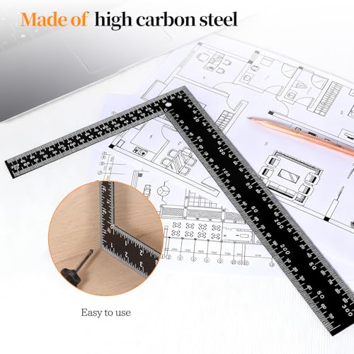 Carpenter Square 8x12 in Framing Heavy-Duty Carbon Steel Tool with