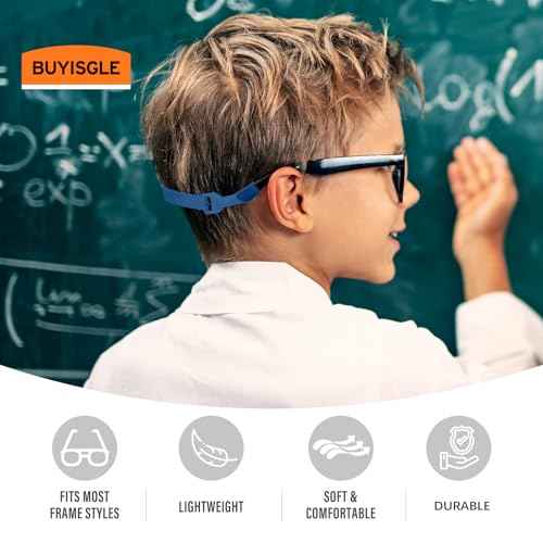 Kids Eye Glasses Strap - No Tail Sunglasses Straps Cords for Boys Toddler and Girls - Eyeglass Holders Around Neck - Adjustable Eyewear String Lanyard Retainer - 4 PCS£¨10.5 Inch