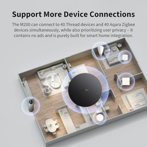 Aqara M200 Smart Hub with Zigbee, Wi-Fi, IR, Matter Controller & Thread