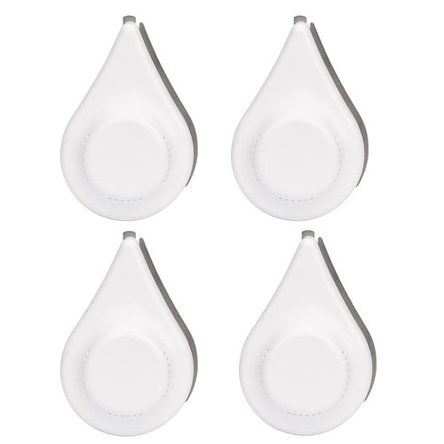 THIRDREALITY Zigbee Water Leak Sensor with Dripping Detection 4 Pack, 120 dB Alarm, App Notifications Enabled When Compatible with Home Assistant and Compatible Zigbee HUB, Batteries Included