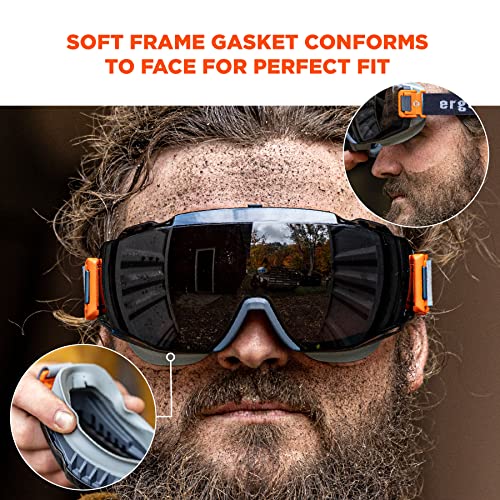 Ergodyne Skullerz Modi Protective OTG Safety Goggle, Indirect Venting, Anti Fog, Scratch Resistant?