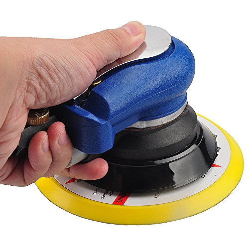 PROSHI 6-Inch Random Orbit Air Sander with Variable Speed Control