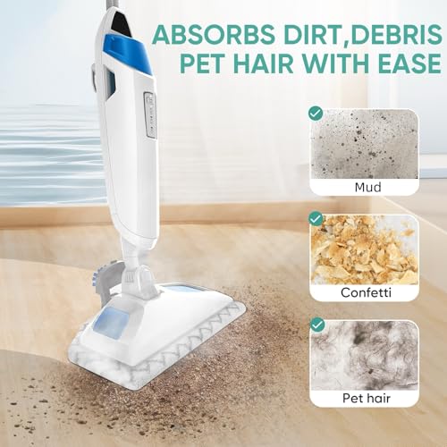 LBLVBNEWD 4-Pack 1940 Replacement Steam Mop Pads for Bissell PowerFresh (Model 1940/1940A/1940T/1940Q) – Microfiber, Reusable