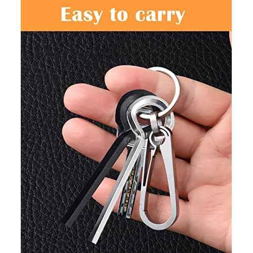 10pcs Black 5/32 inch Standard Hex Dogging Key with Full Loop, Metal Allen Wrench Door Key for Push Bar Panic Exit Device