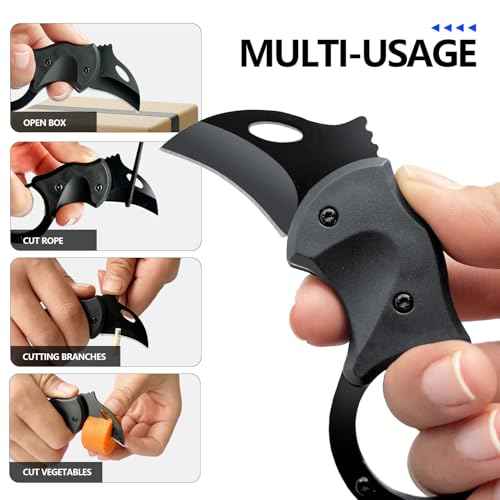 Pocket Knife, EDC knife for Men & Women - 1.34 Inch blade, Mini Folding Cool Gadgets for Everyday Carry Folding Knife,self defense keychain .Stocking Stuffers Gifts for Him Men Husband