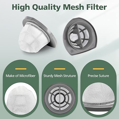 6 Pack Replacement Filter for Bissell 2033 Series Featherweight Vacuum – ISINLIVE