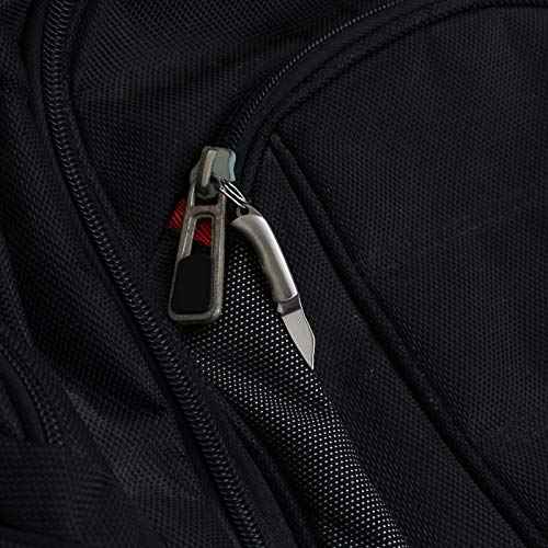 Miniature Gadgets Pocket Knife Collection, Eastern Delights EDC Tiny Multifunction Tool Pendant Decoration (Silver Folding)