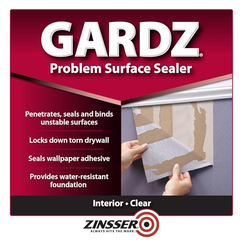 Zinsser Gardz Water-Based Problem Surface Sealer Quart Clear