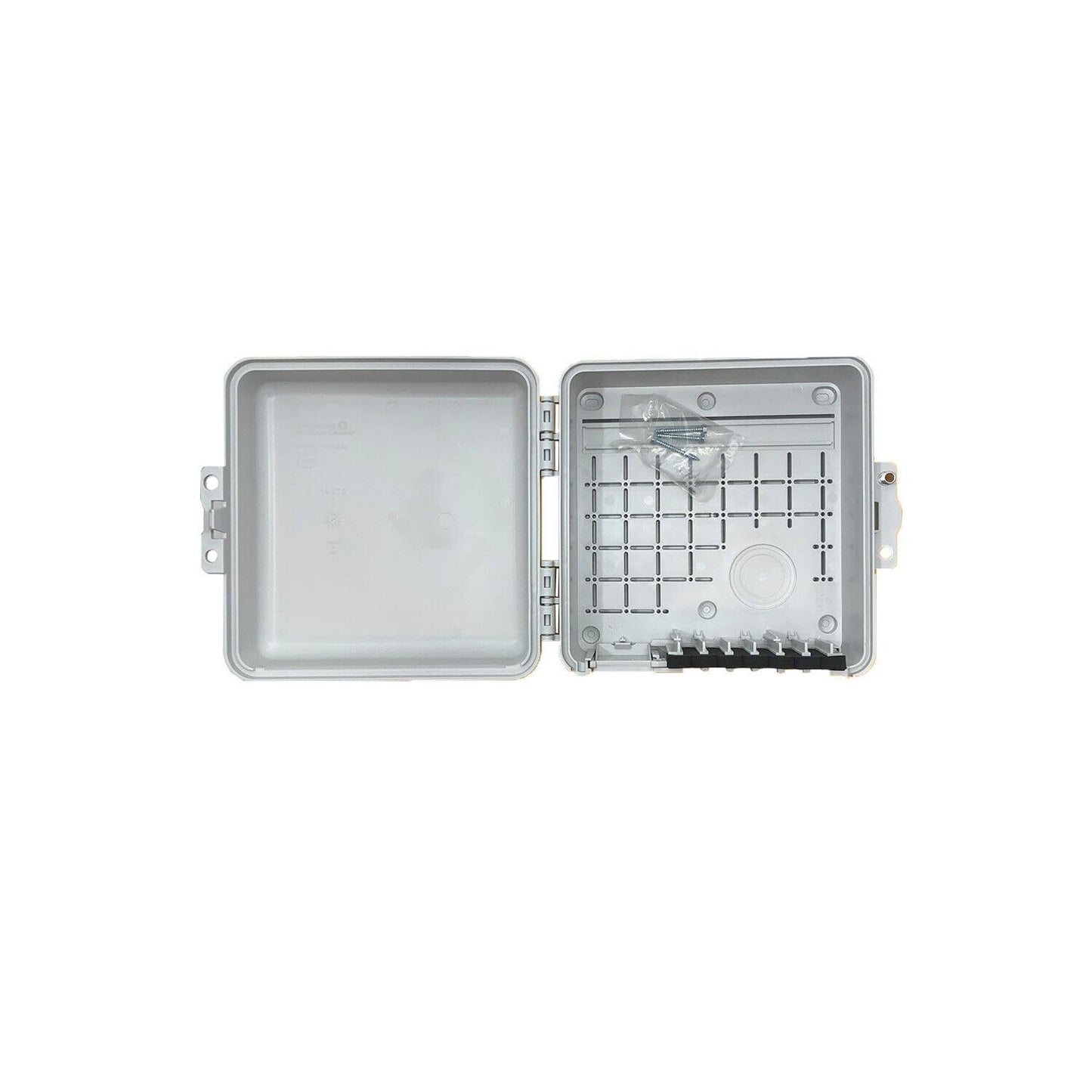Heavy Duty Weather Proof Multi Purpose Enclosure Amphenol Broadband 9 x 9 x 4 (Interior approx. 8 x 8 x 3-1/2)