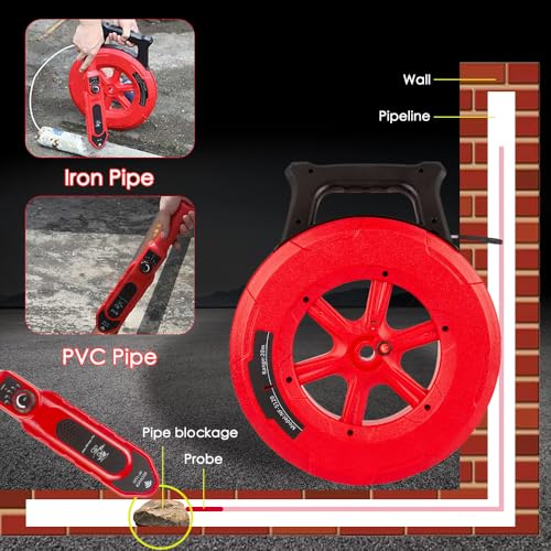 Pipe Blockage Detector, Water Locator Underground Diagnostic-Tool