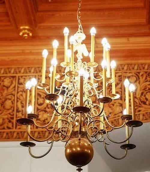Arncmiv Pendant Light Fixture Chain, Heavy Duty, Green Bronze, 12 inch