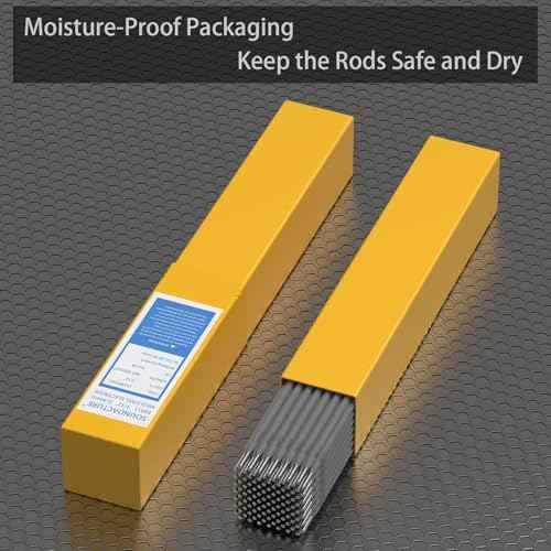 E6013 Welding Rod 3/32" 4.4LB Carbon Steel Stick Electrodes ? Easy Arc Start Welder Rods for Beginners and Pros ? Smooth Beads, Strong Performance for Welding Jobs