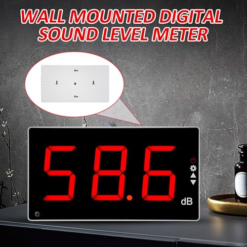 Mulcort Digital Sound Level Meter 30-130 dB with Alarm