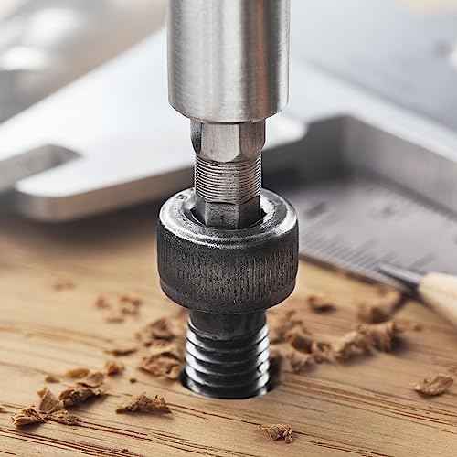 HARFINGTON 8pcs H5 Hex Screwdriver Bit 5mm 1/4" Hex Shank 1" Length S2 Steel Magnetic Power Drill Bits