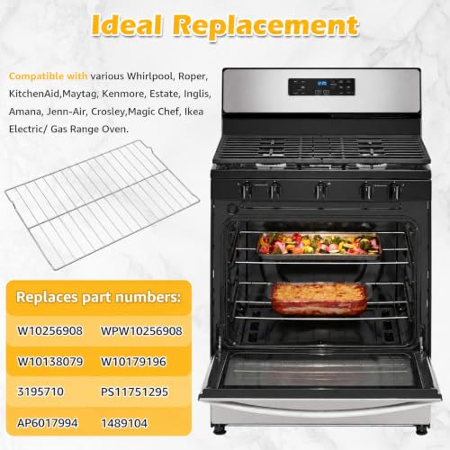 Oven Rack for Whirlpool, 24 x 15.75 in - W10256908 Replacement for W10138079 3195710
