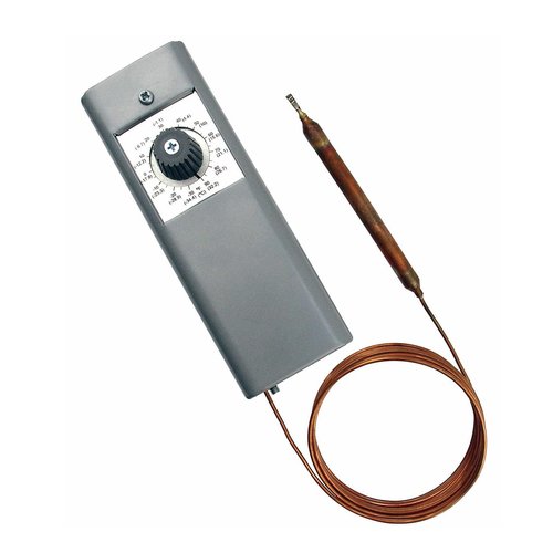 Long Term W1609-101 Refrigeratior Thermostat Temperature Controller from -30 Degrees F to 90 Degrees F (-34 Degrees C to 32 Degrees C), Capillary Length 5'