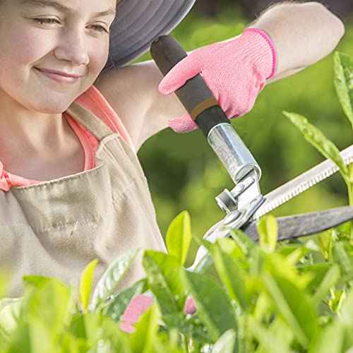 Evridwear Cut Resistant Gloves for Kids 4-6 Years, Level 5 Protection Cutting Gloves Food Grade for Cooking, Whittling, Wood Carving, Gardening and DIY