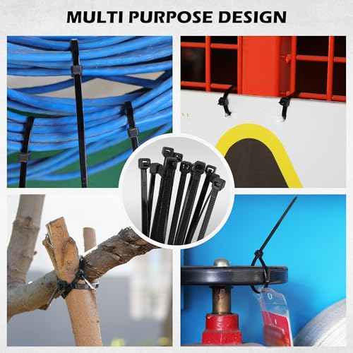 HORUSDY 31-Piece Premium Bungee Cords Assortment Jar, Includes 10¡±,18¡±,24¡±,32¡±,40¡± Bungee Cords, 6¡° Zip Ties, 8¡±Canopy/Tarp Ball Ties and Crocodile Mouth Tarp Clips