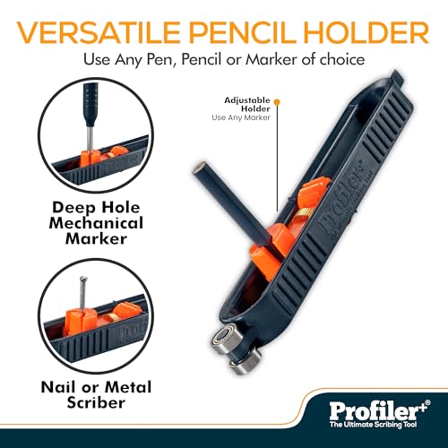 Profiler+ Multifunction Scribing Tool – Adjustable Contour Marking for Woodworking & Carpentry