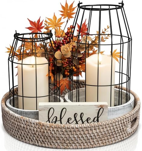 Angelloon Flickering Flameless Candles Set of 3 with Remote - Classic Ivory