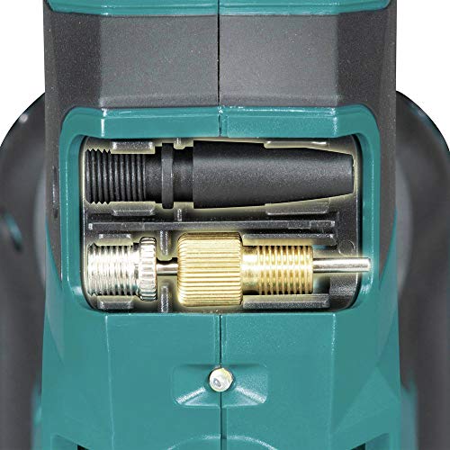 Makita DMP180ZX 18V LXT Cordless Inflator Tool Only - Teal with Accessories