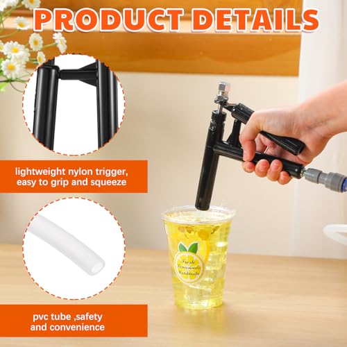 Saillong Beverage Gun Dispenser with 6.6ft Tube Kit for Lemonade Stand