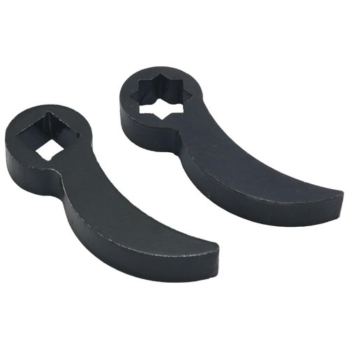 FMHXG 2PCS Bullhorn Type Half Shaft Removal Square Model Plum Model Lever Pry Removal Tool Auto Maintenance Tool Half Shaft Removal Auto Repair Tool Driver Pry Adaptor Tool