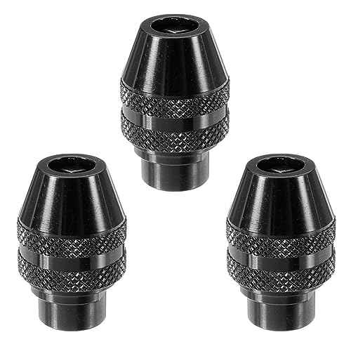 3pcs 4486 Ketyless Chuck for Dremel Multi Quick Change Keyless Chuck Replacement for Dremel 4486 Rotary Tools 3000 4000 7700 8200