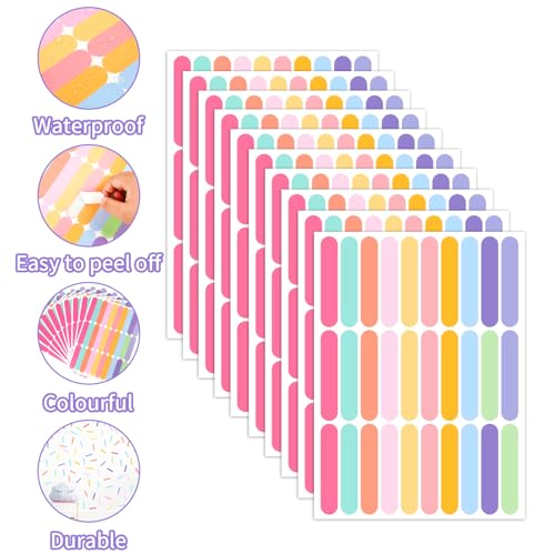 Confetti Wall Decals - 300 Peel & Stick Vinyl Stickers for Kids Rooms & Parties