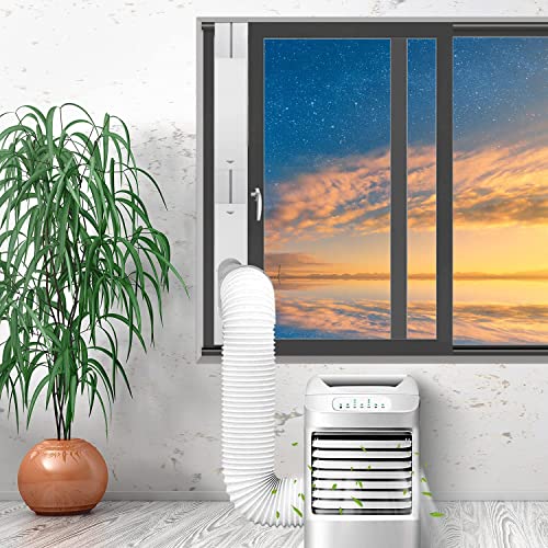 FFXWTSF 5.9 Inch Portable Air Conditioner Window Kit with Exhaust Hose & Adjustable Seal