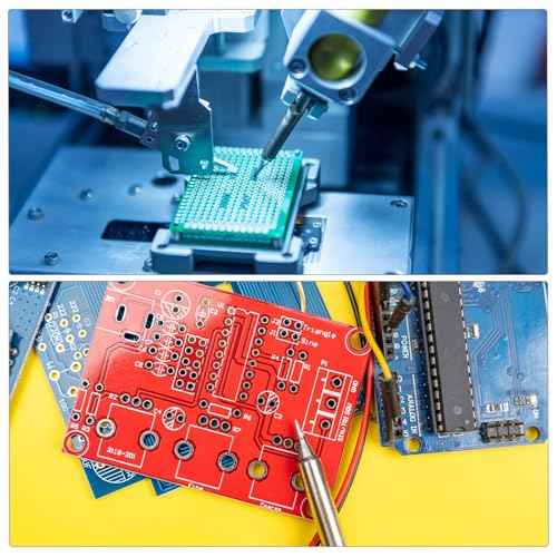 HARFINGTON Soldering Iron Tips T12-D24 Flat Edge 2.5mm Chisel Width Nickel-Plated Solder Welding Replacement Tip for Electrical Solder Station, Silver