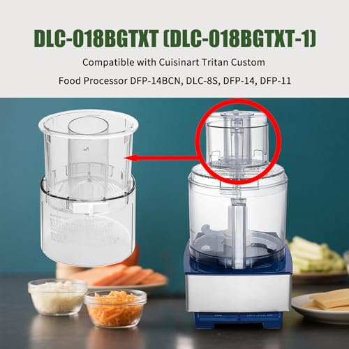 DLC-018BGTXT Pusher & Sleeve Set for Cuisinart Food Processors