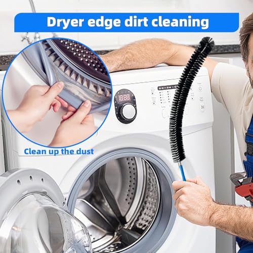 16.5-Inch Drain Cleaning Brush for Sink & Tub Hair Clogs - Home Plumbing Tool