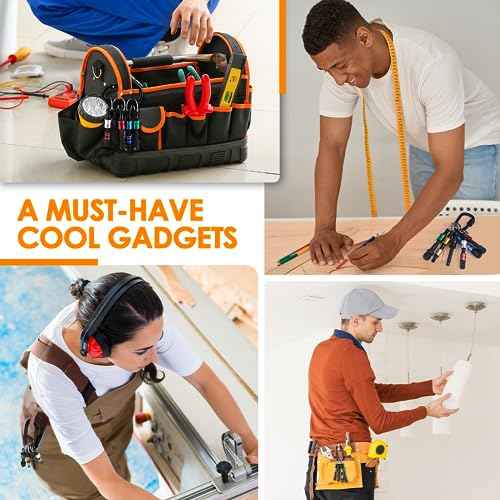 Tools for Men Bit Holder Tool Gifts for Men Gifts Christmas 1/4 Hex Shank Socket Screwdriver Drill Bit Holder Keychain Impact Driver Extension Bar Cool Stuff Gadgets Gifts for Dad Who Have Everything