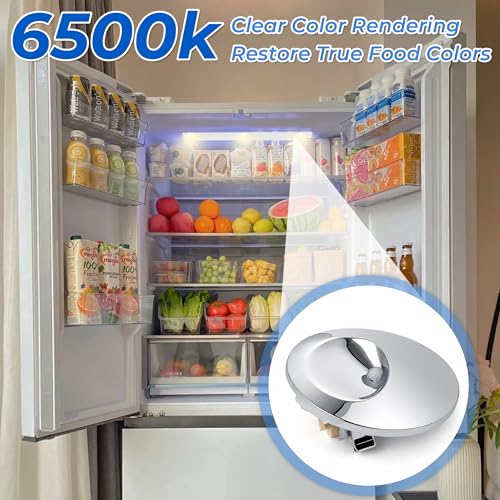 LIYUKUANG WR55X11132/WR55X25754 LED Light Assembly for GE Refrigerators 2-Pack
