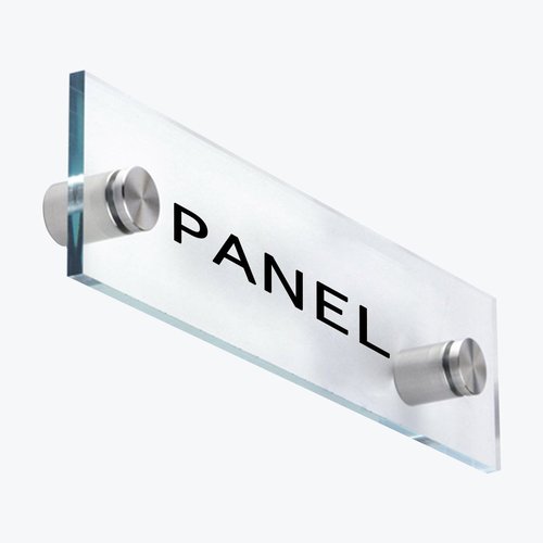 Lantee Standoff Screws - 1/2 x 1-3/16 Inch Stainless Steel Sign Standoff Mounting Hardware for Acrylic, Glass & Picture - 20 Pcs 12mm x 30mm