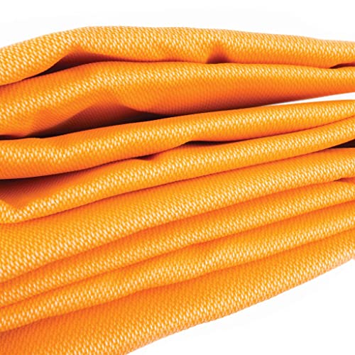 Parcil Safety SB-100 Silicone Coated Emergency Fire Blanket (40 in. x 40 in.) Emergency Kit Fire Extinguisher for Home & Kitchen, Woven Fiberglass Household Essentials, Chemical Free, No Mess