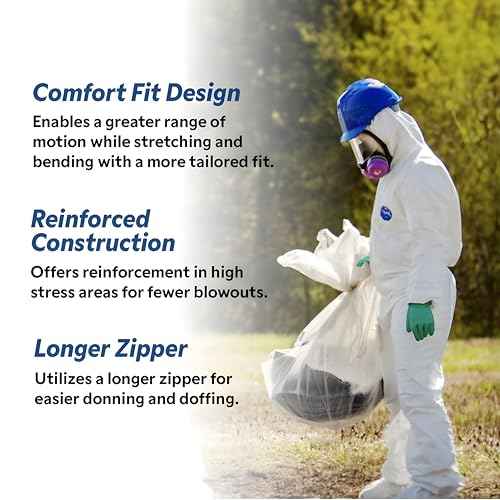 DuPont Tyvek 400 Disposable Protective Coverall With Open Wrists And Ankle