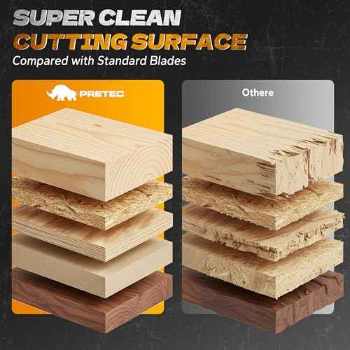 Circular Saw Blade 7 1/4" 24T Wood Cutting Framing/Fine Finish Circular Saw Blade, 5/8" Arbor, TCT Carbide-Tipped, Teflon Anti-Stick, Miter Saws Blades for Wood, MDF, OSB, Laminated, Plywood (10 Pack)