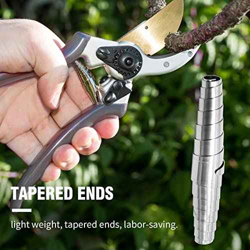 10PCS 2.36" Replacement Spring for Garden Pruning Shears, Garden Shear Spring Replacement, Replacement Pruning Shear Spring, Pruner Spring Replacement, Stainless Steel Spare Spring