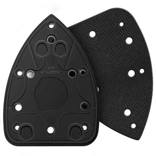 2 Pack Mouse Sander Replacement Pads Compatible with Ryobi 039065005001 Backing Platen Detail Sander Parts Compatible with CFS1503K CFS1503 CFS1502 CFS1503G