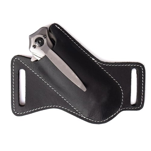 Multipurpose Folding Cutter Case Pu Leather Pocket Tool Belt Bag Sheath Organizers for Outdoor Camping