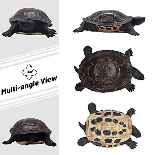 Spare Key Hider Turtle Shape Garden Decoration Safe Holder for Outdoor Yard Large Size Design (3.8¡¿5.7¡¿1.6 inchs)