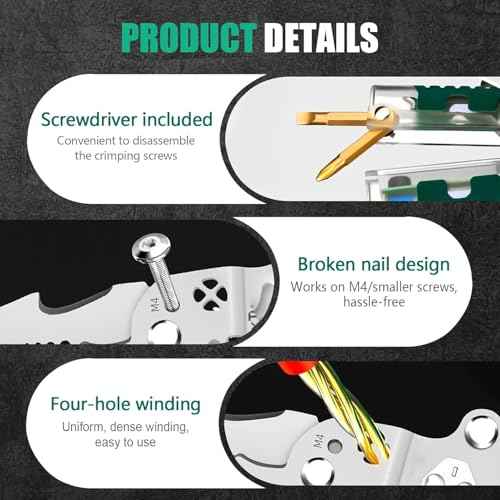 2025 New Electrical Pliers, Folding Stylus Screwdriver Wire Stripper, Upgraded 18-in-1 Multi-function Electrician's Pliers, Can Handle Various Repairs