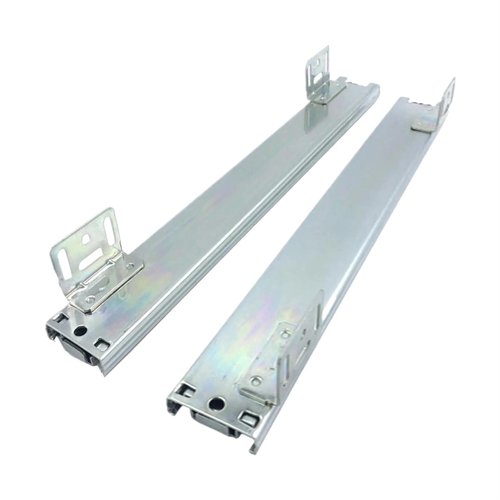 Heavy Duty Ball Bearing Drawer Slides 2X Drawer Slides 3 Section Drawer Slides Set Full Extension Guide Glides Drawer