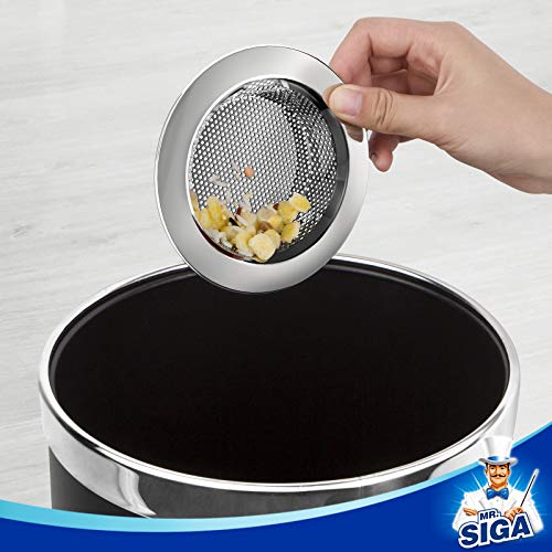 MR.SIGA Stainless Steel Sink Strainer 3-Pack - Silver Kitchen & Utility Drain Covers